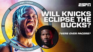Who gets ECLIPSED? 😎 Knicks & 76ers on PACE to pass Bucks & Pacers in standings