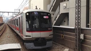 東急5050系5170F各停元町･中華街行き 東横線学芸大学駅入線