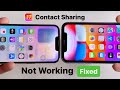 iOS 17 Contact Sharing not working on iPhones - Solved