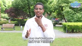 Meet Tawanda Mupini, a Zimbabwean student studying medicine at Fudan University