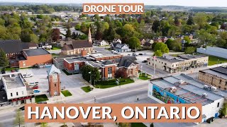 Hanover, Ontario in 4K 🚁 | Stunning Aerial Views of Southern Ontario’s Hidden Gem 🌳✨