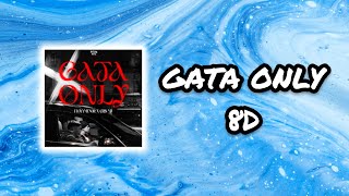 (Audio 8D) 🎧 GATA ONLY - FloyyMenor, Cris MJ (Audio Club)