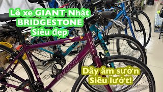 Lô Xe đạp thể thao Nhật bãi GIANT ESCAPE R3 , BRIDGESTONE đời mới full shimano