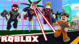 Roblox Mad City From Top Cop To Superhero In One Day Pakvim - 