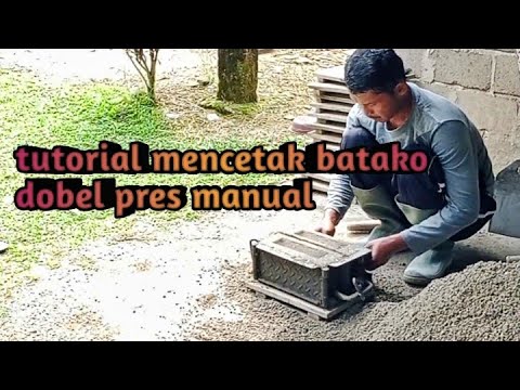 Tutorial Membuat Batako@chaneltukang - YouTube