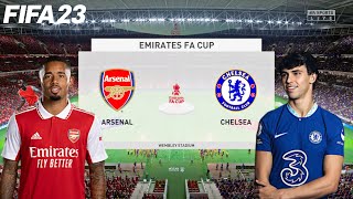 FIFA 23 | Arsenal vs Chelsea - Emirates FA Cup - PS5 Gameplay