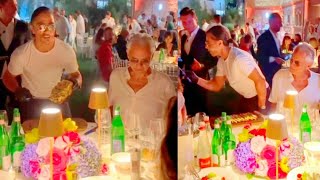 Andrea Bocelli Sing And Salt Bae Do His Style | Andrea Bocelli In Nusr-Et Stake House With Song 2024