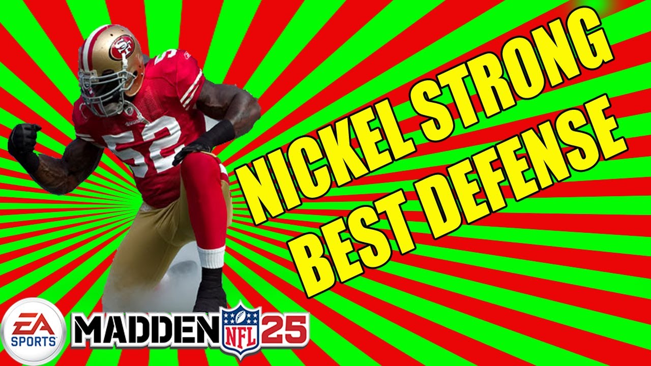 Madden 25 " EDGE BLITZ ! BEST DEFENSE " NICKEL STRONG | Madden NFL 25 ...