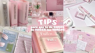 🧠💞Cómo ROMANTIZAR el ESTUDIO *TIPS para ESTUDIAR y HACER las TAREAS*📝🍨✨ | softly