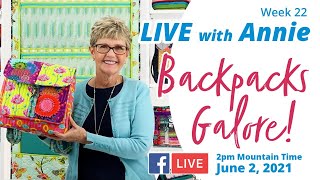 Week 22: Backpacks Galore (LIVE with Annie)