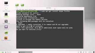 install multiple programs simultaneously on Linux Mint 13