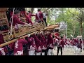 令和5年 伏見堂だんじり春日神社宮入