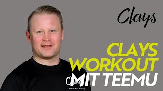 CLAYS LIVE: Clays Workout mit Teemu 25.05.2020