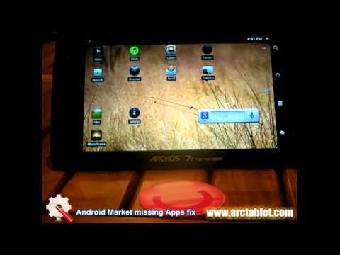 Android missing apps Market fix Android missing apps Market fix