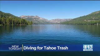 Diving For Trash In Lake Tahoe