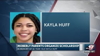 Moberly parents start memorial scholarship for Kayla Huff