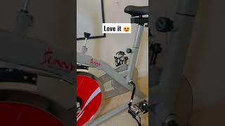 Sunny Health & Fitness Indoor Cycling Exercise Bike with LCD Monitor Honest Review #fitness