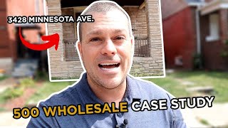 Wholesale Case Study - $7500 Profit - How To Wholesale Real Estate
