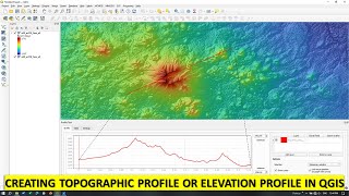 Creating Topographic Profile in QGIS | Profile Tool