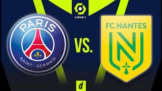 🚨 ¡Juega MESSI! PSG vs Nantes EN VIVO 🔴 Liga de Francia 🏆
