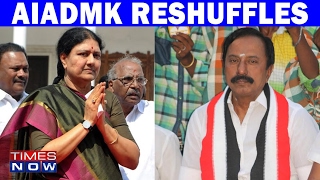 Sasikala Natarajan Reshuffles AIADMK, Brings Back Sidelined Members