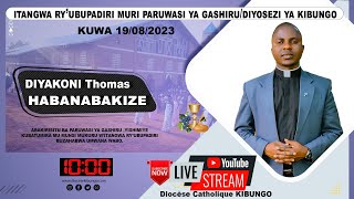 ITANGWA RY'UBUPADIRI MURI PARUWASI YA GASHIRU: DIYAKONI Thomas HABANABAKIZE