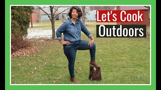 Off Grid Cooking (No Power What's for Dinner? ) Spiced Apple Chili | Prepping with Denise