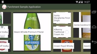 Horizontal ListView (Parchment Android library)
