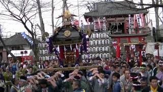 平成24年　蕨・塚越稲荷神社　初午祭　本社大神輿宮出