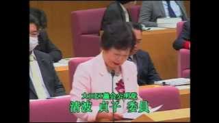 平成２６年度予算特別委員会（第4日）衛生費　清波貞子委員