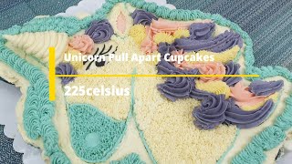 Unicorn Pull Apart Cupcake Cake