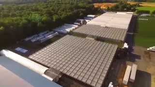 DJI drone over a Nursery in Monroe, NJ -