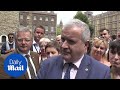 Scottish National Party leader speaks after Commons walkout