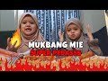 CHALLENGE IMA AMA MUKBANG MIE & SOSIS PEDAS. 1 PIRING 2 BUNGKUS 🥵❗- MUKBANG