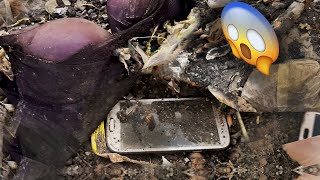 Looking for an old phone in the trash | Restoration old touch phone Samsung Galaxy s3