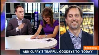 Ann Curry's Tearful `Today' Show Goodbye