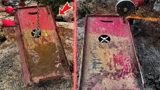 We Found an Abandoned Old Safe! Treasure Hunt With Metal Detector!  ( We Called the Police )