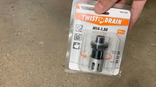 Dorman Twist Drain Review and Installation