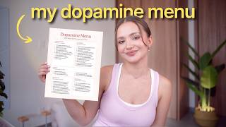 I Made a Dopamine Menu and It Cured My Doomscrolling
