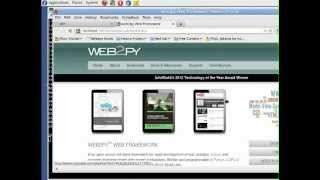 web2py getting started