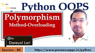 #80 | OOP | Polymorphism in Python | Method Overloading | Python Tutorial for Beginners