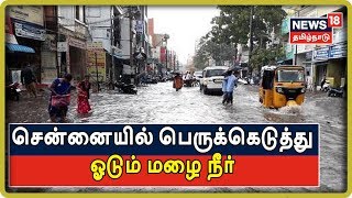 Heavy Rain In Chennai | சென்னையில் தொடரும் கனமழையால் தாழ்வான பகுதிகளில் மழை நீர் தேங்கியுள்ளது