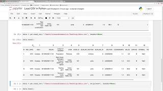 CSV to DataFrame in Python