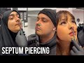Does Septum Piercing Hurt? 🤔 Nose piercing compilation | PART 1