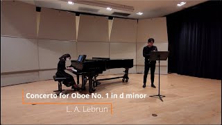 L. A. Lebrun, Concerto for Oboe No.1 in d minor