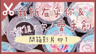 我紙在乎你市集戰利品開箱之一集開不完｜極光Aurora｜Maruco小畫室｜Charlulu Story #92