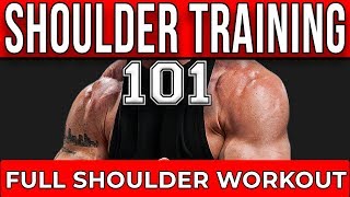 Full Shoulder Workout for Boulder Shoulders CRAZY PUMP! - Episode 5 | V SHRED