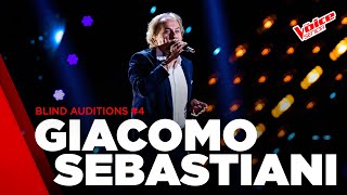 Giacomo Sebastiani - “Rinascerò, rinascerai” | Blind Auditions #4 |The Voice Senior Italy|Stagione 2