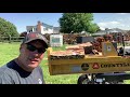 splitting cherry firewood 26