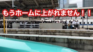 東海道新幹線が運転再開も、東京駅の大混雑は続く！！